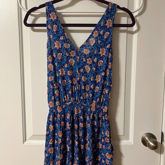 H&M floral pattern romper with pockets (size xs) - Picture 2 of 4